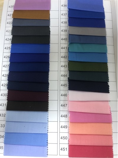 ZJ-XY T/C 110*76 滌棉府綢 100g 85%滌 15%棉 細節-5